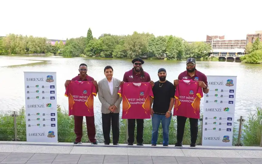 World's Most Expensive Jersey: Gayle, Pollard To Wear Kit Designed With Gold In WCL 2025